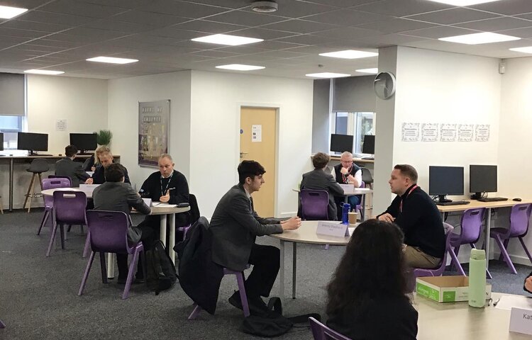 Image of Year 10 mock interviews